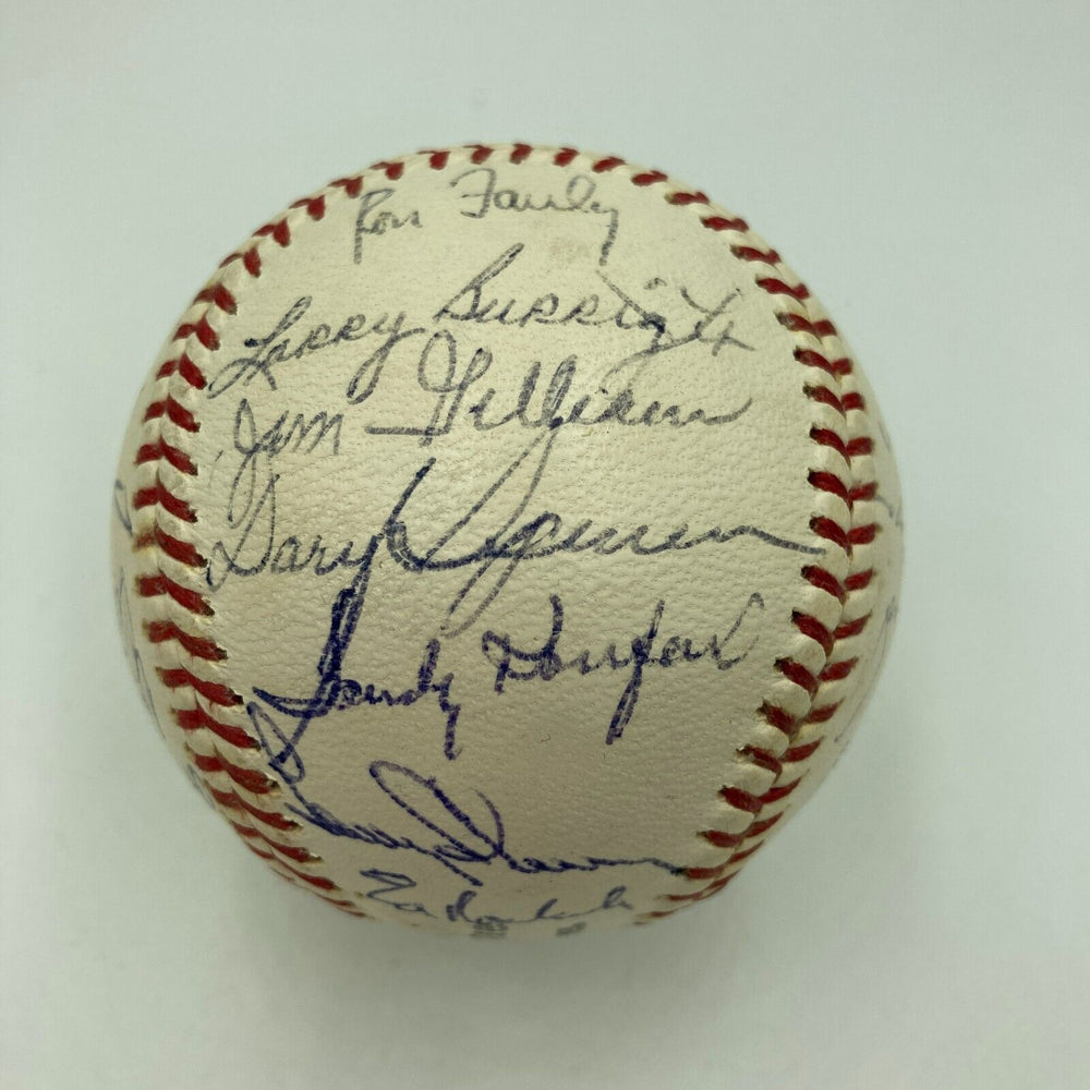 Sandy Koufax 1962 Los Angeles Dodgers Team Signed NL Baseball Beckett COA
