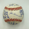 1998 New York Yankees World Series Champs Team Signed Baseball Derek Jeter JSA