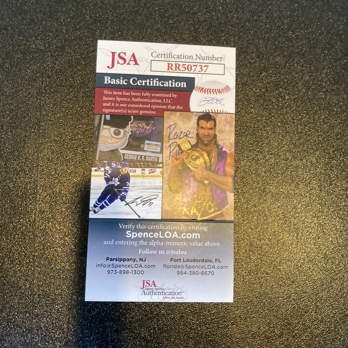 Phil Simms Signed Official NFL Wilson Game Football JSA COA