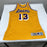 Wilt Chamberlain Signed Pro Cut Los Angeles 1992-93 Lakers Jersey PSA Huge Sig!