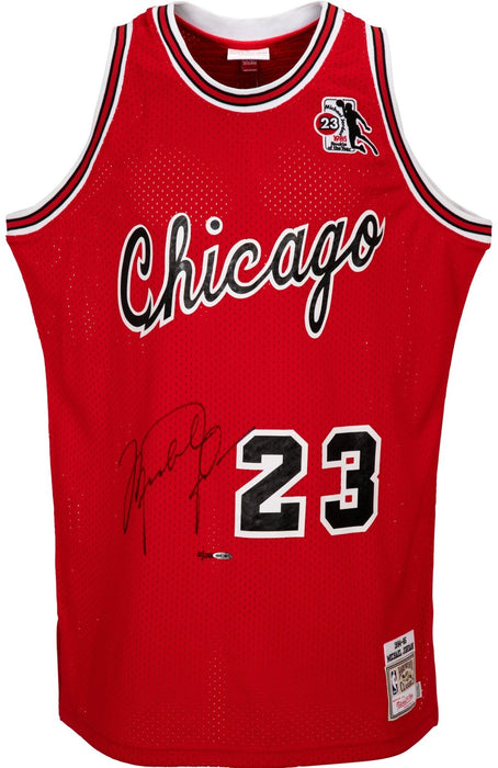 Michael Jordan Signed 1984-85 Rookie Chicago Bulls Jersey UDA PSA DNA & Beckett