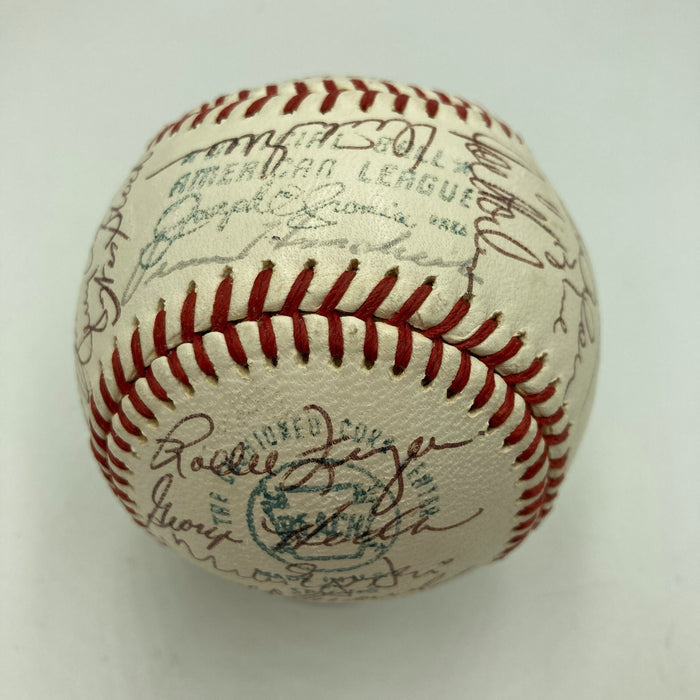 1972 Oakland A's Athletics World Series Champs Team Signed Baseball JSA COA
