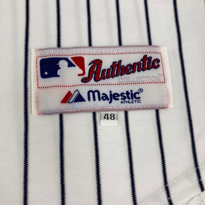 Derek Jeter Signed 2001 New York Yankees Majestic Game Jersey Steiner & JSA COA