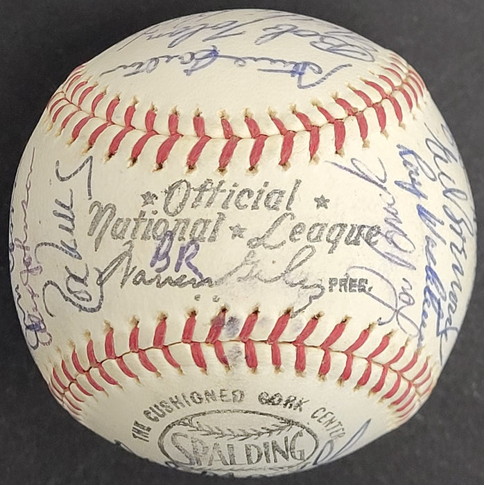 1967 St. Louis Cardinals World Series Champs Team Signed Baseball JSA COA