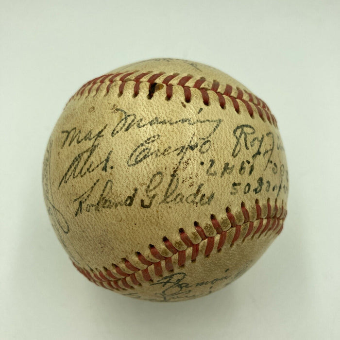 Extraordinary Martin Dihigo Signed 1940's Baseball JSA COA Hall Of Fame