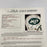 1969 New York Jets Super Bowl Champs Team Signed Authentic Game Helmet JSA COA