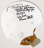 Lenny Moore Signed Heavily Inscribed STATS Penn State Full Size Helmet PSA DNA