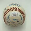 1977 Yankees World Series Champs Team Signed Baseball JSA COA