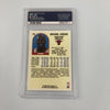 1989 Hoops Michael Jordan #200 Signed Basketball Card Auto PSA DNA