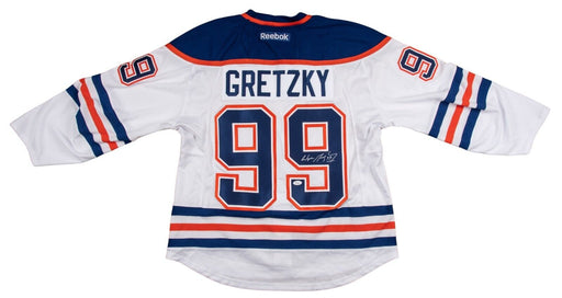 Wayne Gretzky Signed Authentic Reebok Edmonton Oilers Jersey JSA Certified