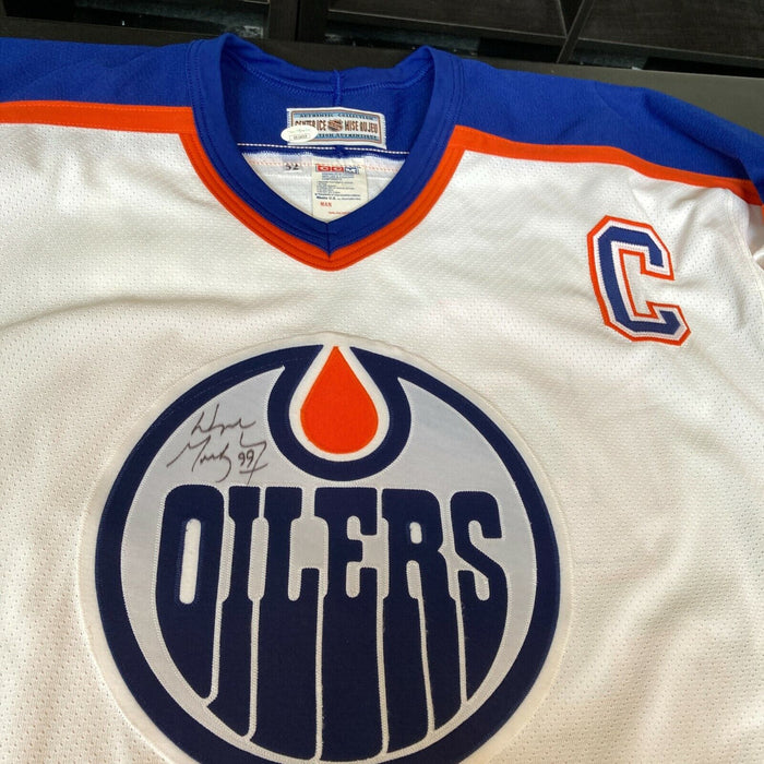 Wayne Gretzky Signed Authentic CCM Edmonton Oilers Game Model Jersey JSA COA