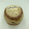 Mickey Lolich Signed Career Win No. 116 Final Out Game Used Baseball Beckett COA