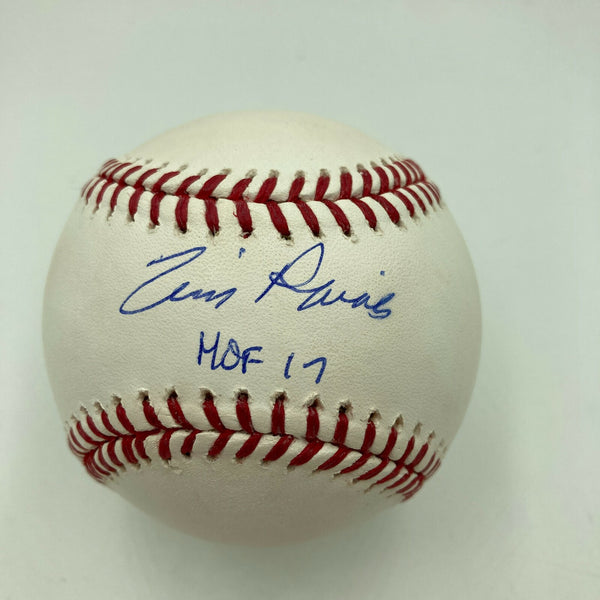 Tim Raines Hall Of Fame 2017 Signed Autographed Baseball With JSA COA