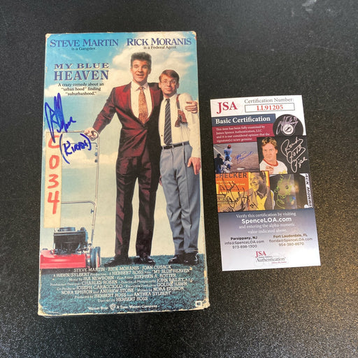 Bill Irwin Signed Autographed My Blue Heaven VHS Movie With JSA COA