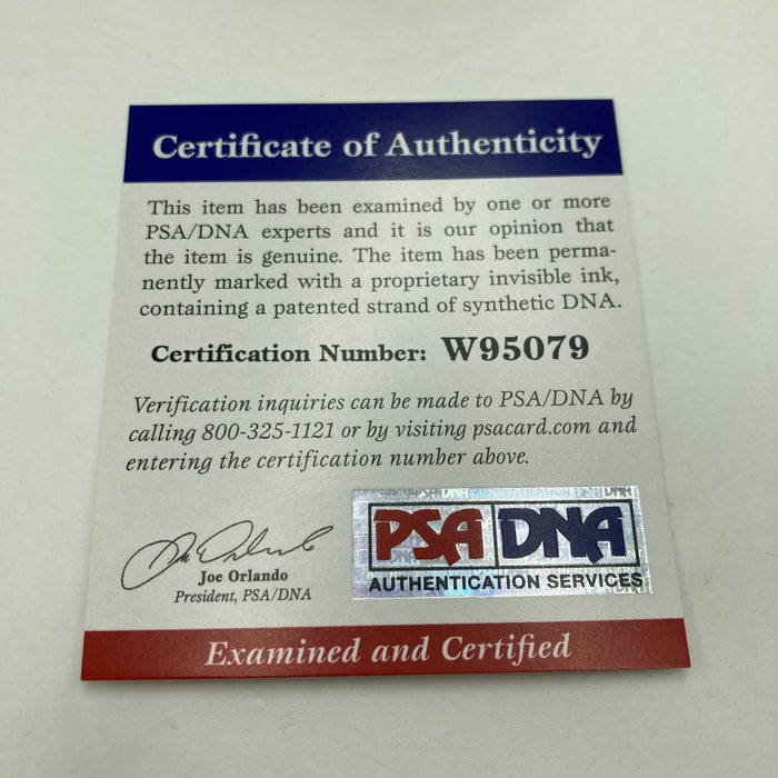Bob Feller HOF 1969 Signed Official American League Baseball PSA DNA COA