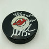 Martin Brodeur 48th Win 4-5-2007 Signed NJ Devils Hockey Puck Steiner Hologram