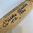 Stunning Mickey Mantle "Triple Crown 1956" Signed Baseball Bat JSA Graded MINT 9