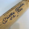 Stunning Mickey Mantle "Triple Crown 1956" Signed Baseball Bat JSA Graded MINT 9