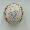 2008 Yankees Team Signed Baseball 23 Sigs With Reggie Jackson JSA COA