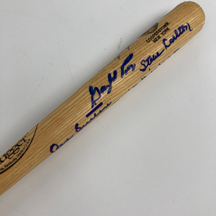 300 Win Club Signed Mini Baseball Bat Nolan Ryan Tom Seaver JSA COA
