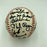 Beautiful 1969 Chicago Cubs Team Signed Major League Baseball Ernie Banks JSA