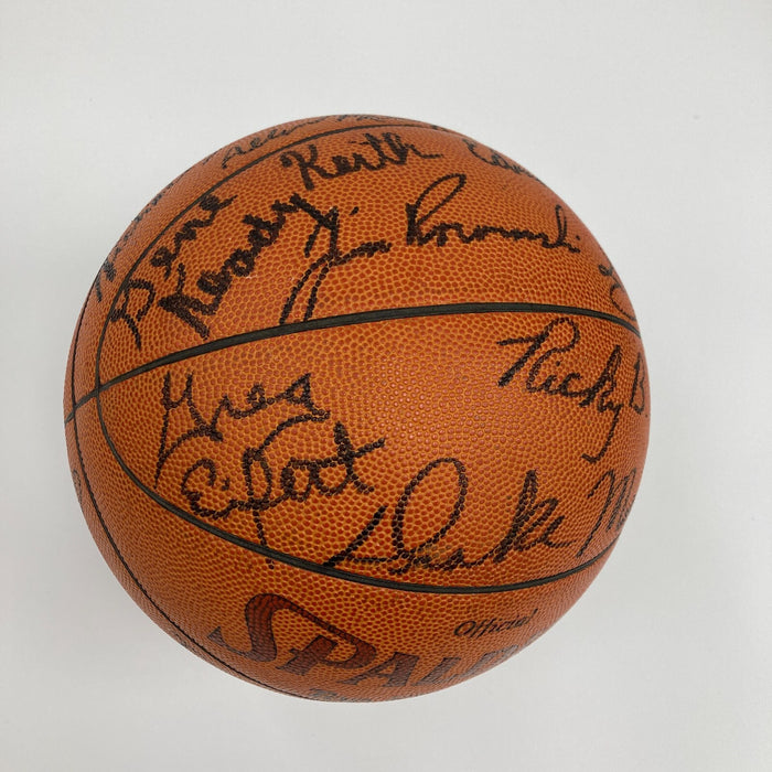 1980-81 Purdue Boilermakers NCAA Team Signed Vintage Basketball