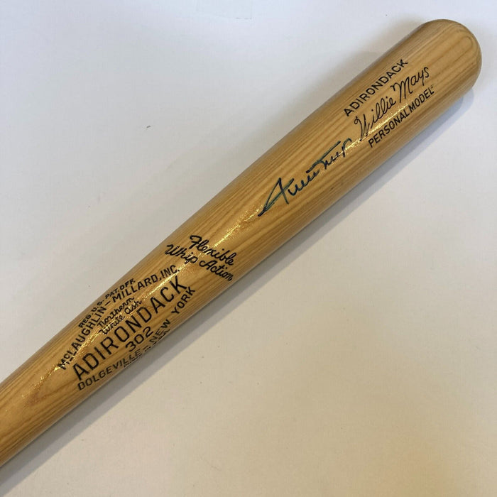 Willie Mays Signed Adirondack Game Model Baseball Bat JSA COA