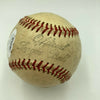 Magnificent Frankie Frisch Single Signed Baseball With JSA COA
