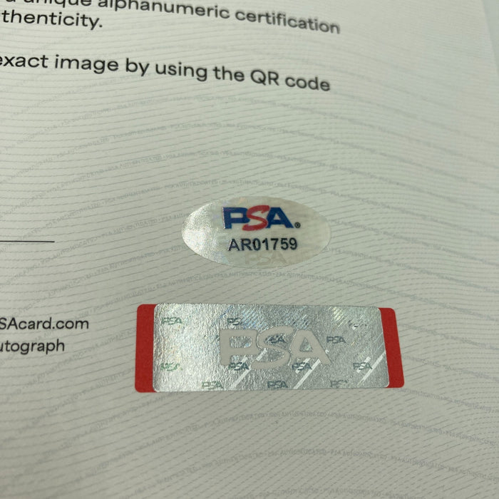 1964 All Star Game Team Signed Baseball Roberto Clemente Willie Mays Koufax PSA