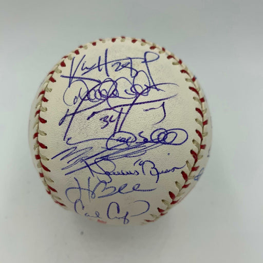 Derek Jeter Mariano Rivera Ortiz Signed 2004 All Star Game Signed Baseball MLB