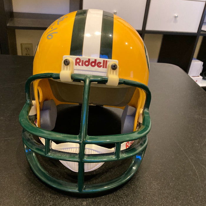 Reggie White Signed Full Size Riddell Green bay Packers Helmet JSA COA Auto