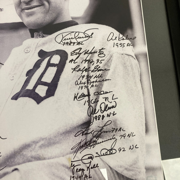 Batting Champions Signed 16x20 Photo 19 Sigs With Kirby Puckett Fanatics