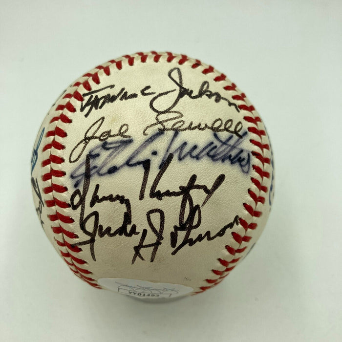 Joe Dimaggio Sandy Koufax Stan Musial Hall Of Fame Multi Signed Baseball JSA COA