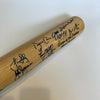 1999 New York Yankees World Series Champs Team Signed Bat Derek Jeter Steiner