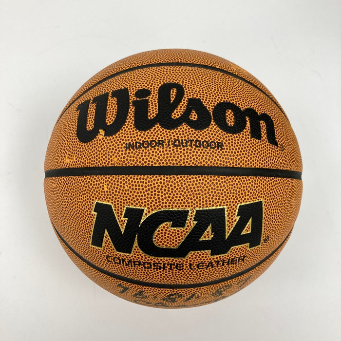 Bobby Knight 1976, 1981, 1987 NCAA Champs Signed Basketball JSA COA