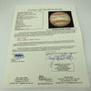 Walt Alston Signed 1960's Game Used Official National League Baseball JSA COA