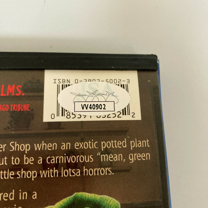 Frank Oz & Alan Menken Signed Little Shop Of Horrors DVD Movie JSA COA