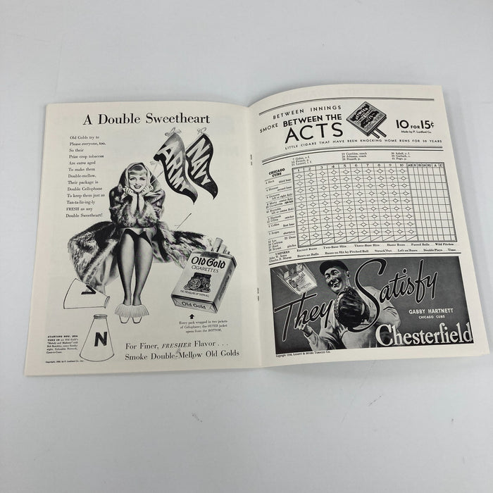 Joe Dimaggio Signed 1938 World Series Program New York Yankees JSA COA