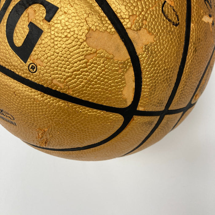 2010-11 Dallas Mavericks NBA Champs Team Signed Basketball JSA COA