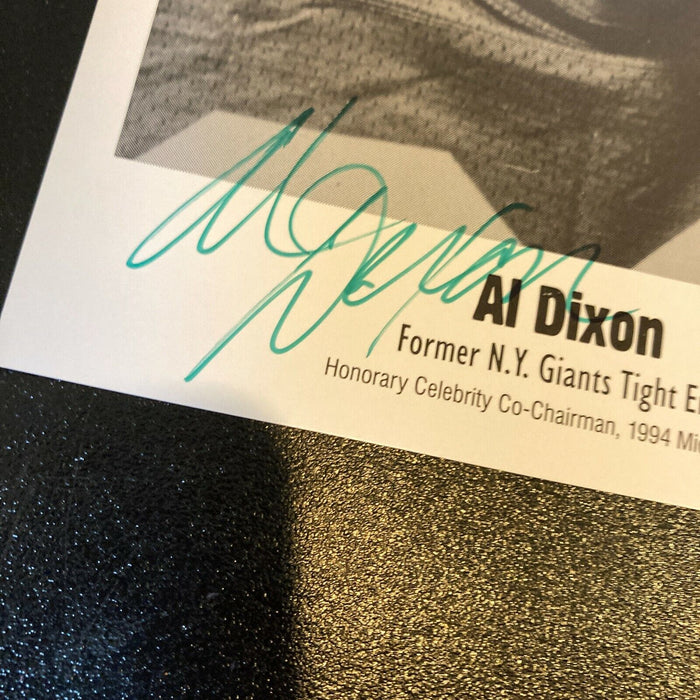 Lot Of (3) Al Dixon Signed Autographed Photos NFL