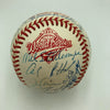 1996 Yankees Team Signed World Series Baseball Derek Jeter Mariano Rivera JSA