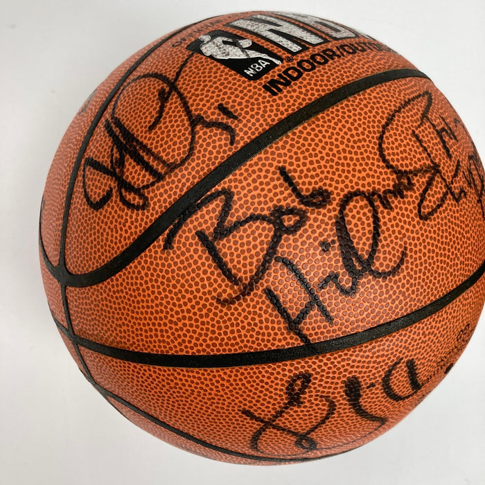 Shaquille O'Neal Rookie 1992-93 Orlando Magic Team Signed Basketball JSA COA