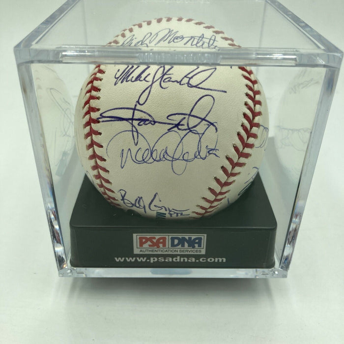 2005 New York Yankees Team Signed MLB Baseball Derek Jeter Arod PSA DNA COA