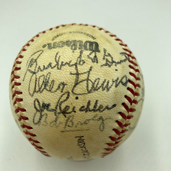 1982 Baseball Hall Of Fame Veterans Committee Signed Baseball With Stan Musial