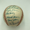 1957 All Star Game Team Signed Baseball Hank Aaron Ernie Banks Stan Musial BAS