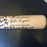 1957 Milwaukee Braves World Series Champs Team Signed Bat Hank Aaron PSA DNA COA