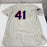 Tom Seaver Signed Inscribed STATS New York Mets Mitchell & Ness Jersey PSA DNA