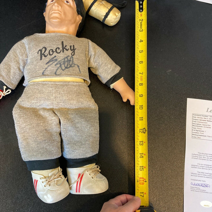 Sylvester Stallone Signed Vintage 1985 Rocky Balboa Doll Figure With JSA COA