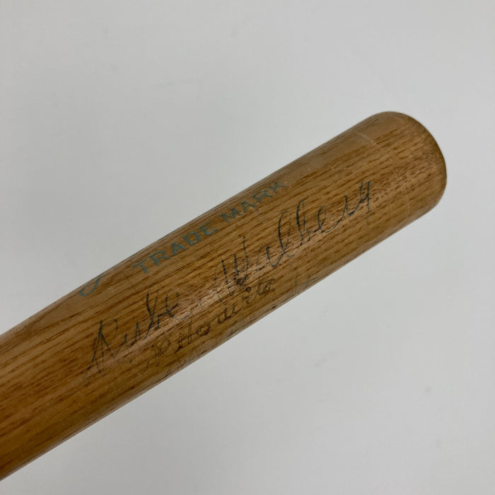Joe Medwick Signed 1930's Louisville Slugger Mini Baseball Bat JSA COA