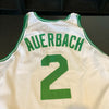 Rare Red Auerbach Signed 1994-95 Boston Celtics Pro Cut Authentic Jersey JSA COA